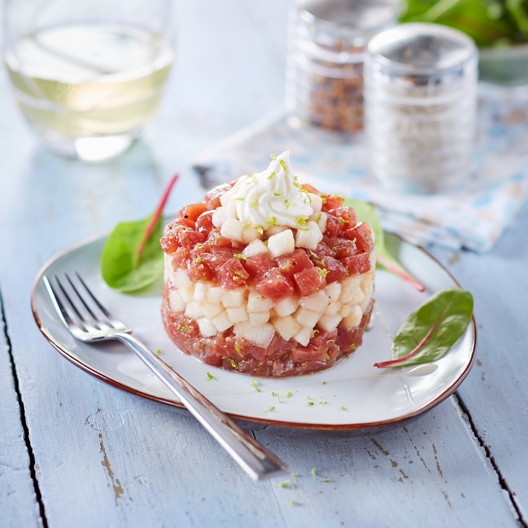 Tartare de thon aux poires Angys®